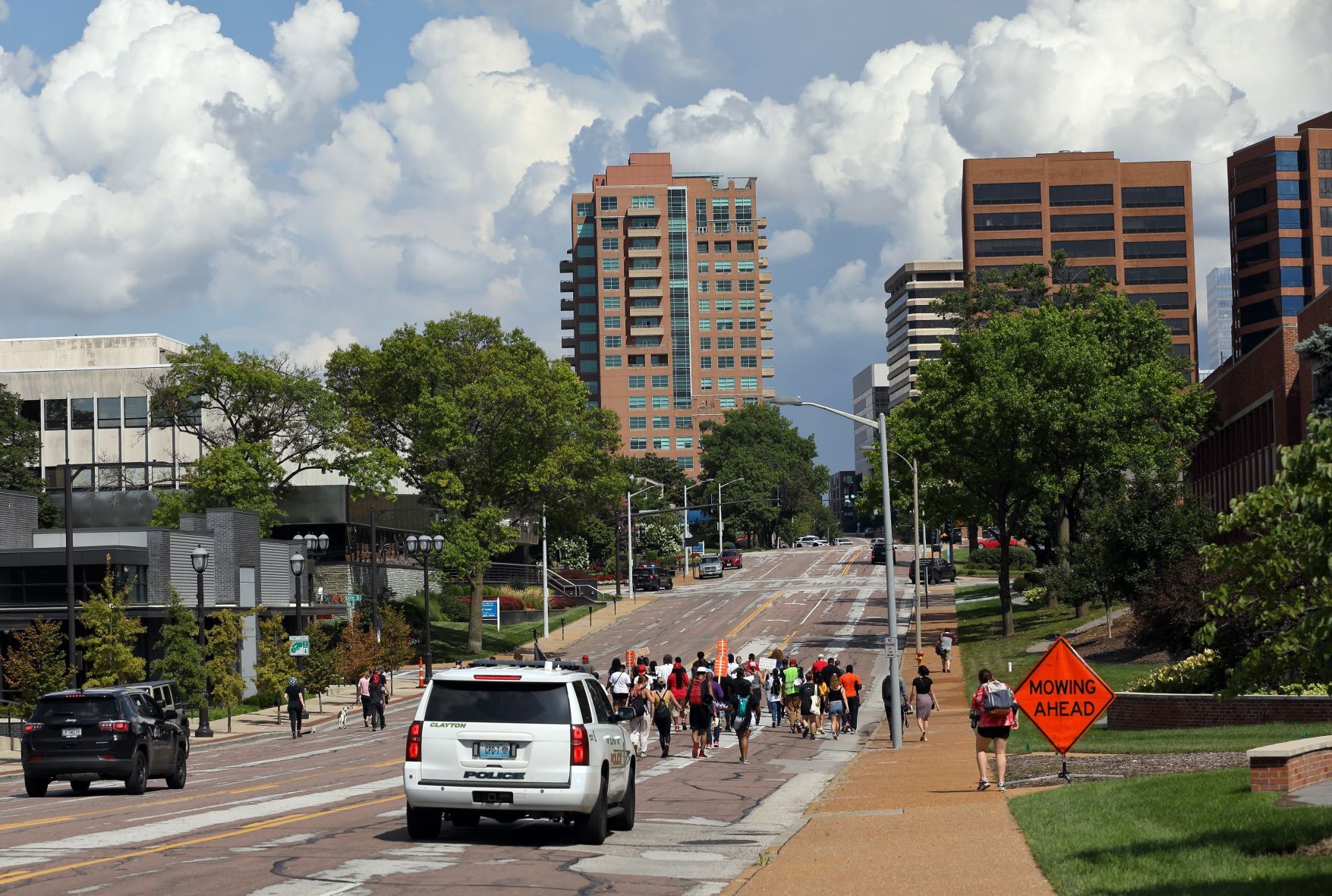 Protesters march for Michael Brown, call for charges against Darren Wilson